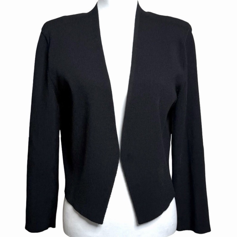 M.M.LaFleur Sant Ambroeus Jardigan - Black - Size‎ L (Classic Smooth Back)